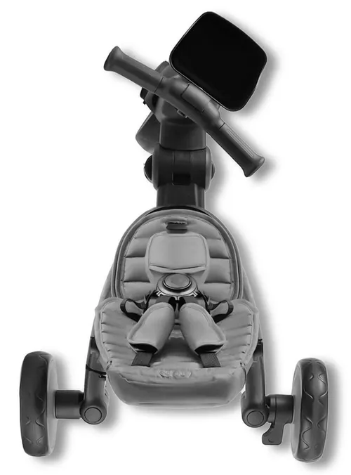 cumpără Bicicletă-cărucior KinderKraft Jazz 2 KRJAZZ02GRY0000 Rocket Grey în Chișinău 