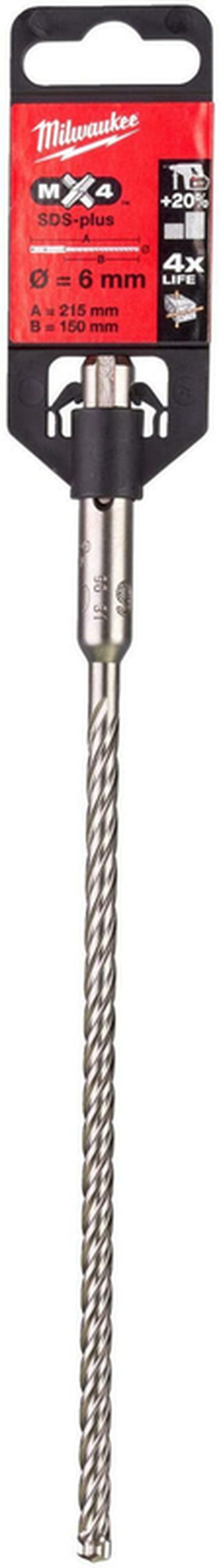 cumpără Burghiu pentru beton Milwaukee 4932352013 Burghiu SDS+ 6x215 MX4 în Chișinău 