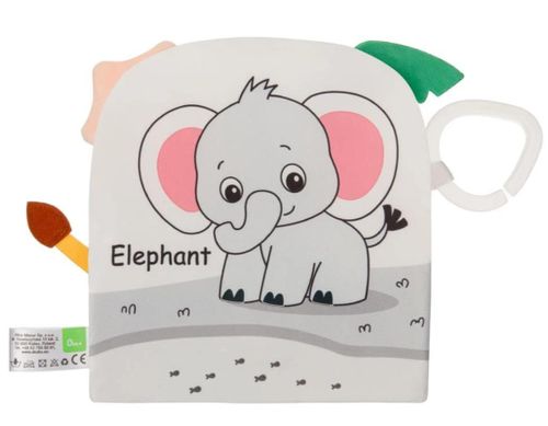 купить Игрушка-подвеска Akuku A0704 Carte senzoriala moale Zoo в Кишинёве 