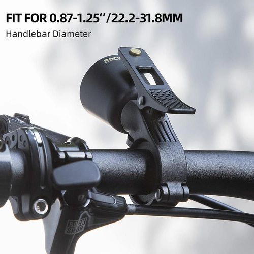 купить Аксессуар для велосипеда Rockbros 34210005001 Sonerie pentru bicicleta 2022-1BA, negru в Кишинёве 