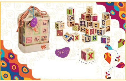 купить Головоломка Richi (30062) Cuburi cu litere в Кишинёве 