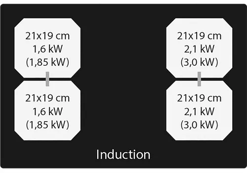 купить Встраиваемая поверхность электрическая Elica Nikolatesla LIBRA BL/A/83 в Кишинёве 