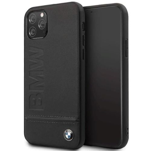 cumpără Husă pentru smartphone CG Mobile BMW Real Leather Hard Case pro iPhone 11 Pro Max Black în Chișinău 