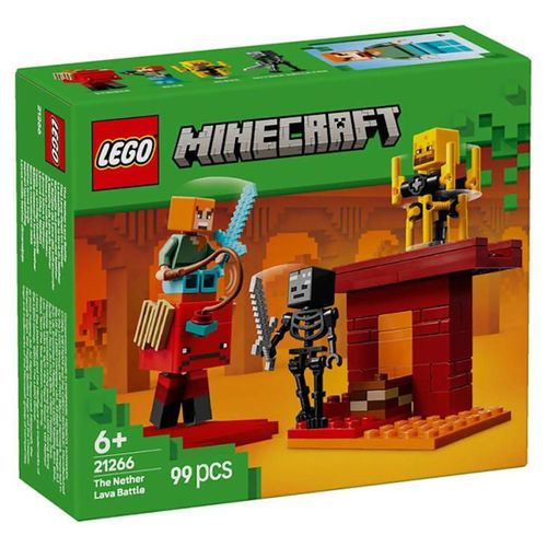 купить Конструктор Lego 21266 Minecraft Bătălia pentru Lava Inferioară в Кишинёве 