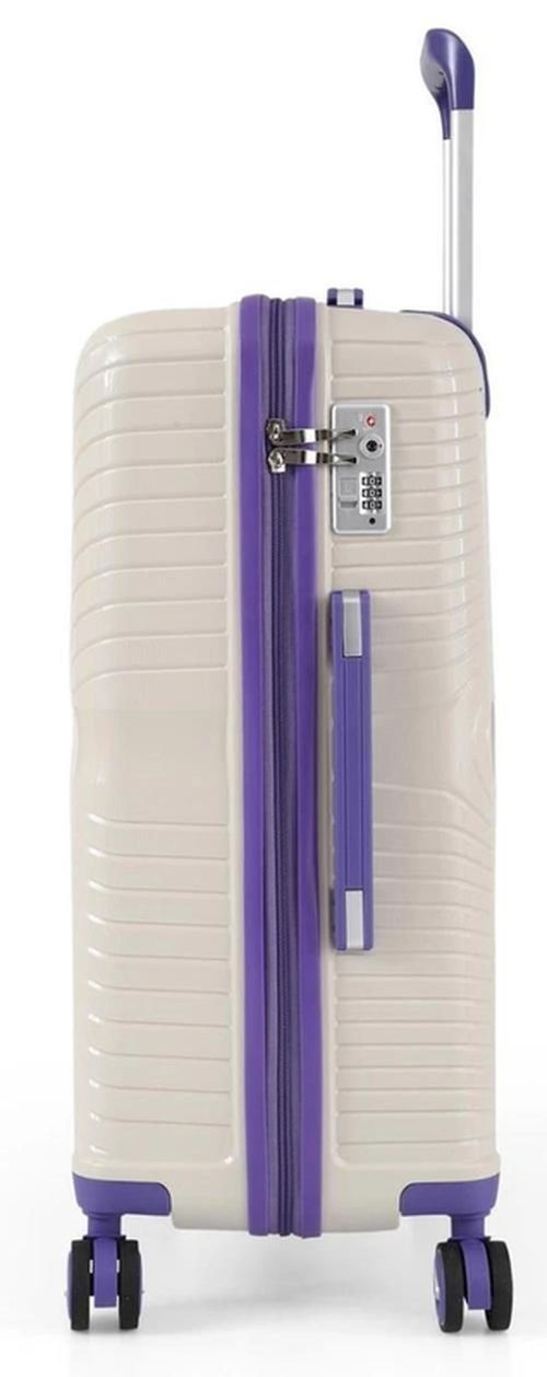 купить Чемодан CCS 5239 M White/Purple в Кишинёве 