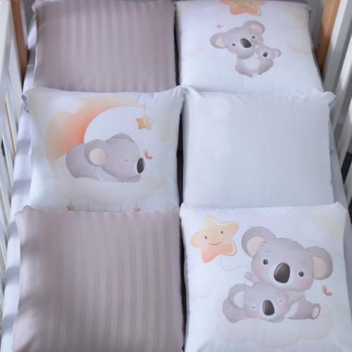 cumpără Lenjerie de pat pentru copii Veres 220.45 Постельный комплект Koala 6ед în Chișinău 