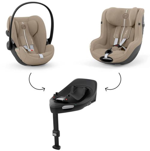 купить Автокресло Cybex 524001389 Scoica auto Cloud G i-Size Plus Almond Beige, 40-87cm в Кишинёве 