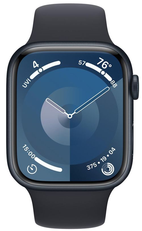 cumpără Ceas inteligent Apple Watch Series 9 GPS 45mm Midnight - S/M MR993 în Chișinău 