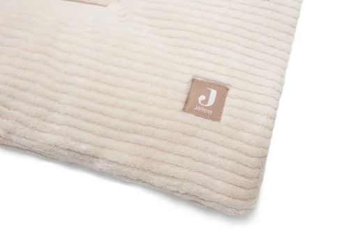 купить Коврик игровой Jollein 017-751-68119 Salteluta pentru tarc Cloudy Rib Oatmeal, 100x100cm в Кишинёве 