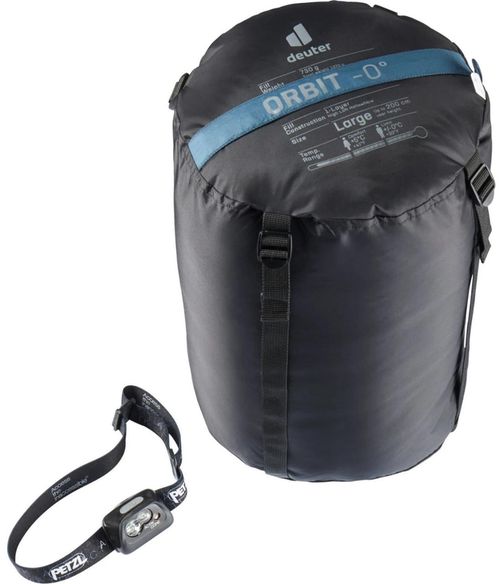 купить Спальный мешок Deuter Orbit 0° REG right arctic ink в Кишинёве 