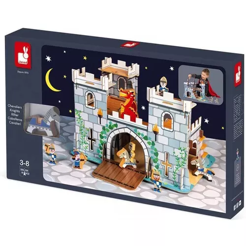 cumpără Set de creație Janod J08582 Fortified Palace Playset 3D în Chișinău 
