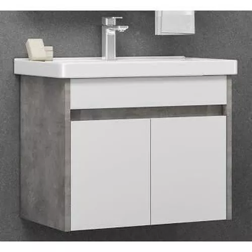 cumpără Dulap pentru lavoar Orka Aydos 65 Retro Silver (18065) în Chișinău 