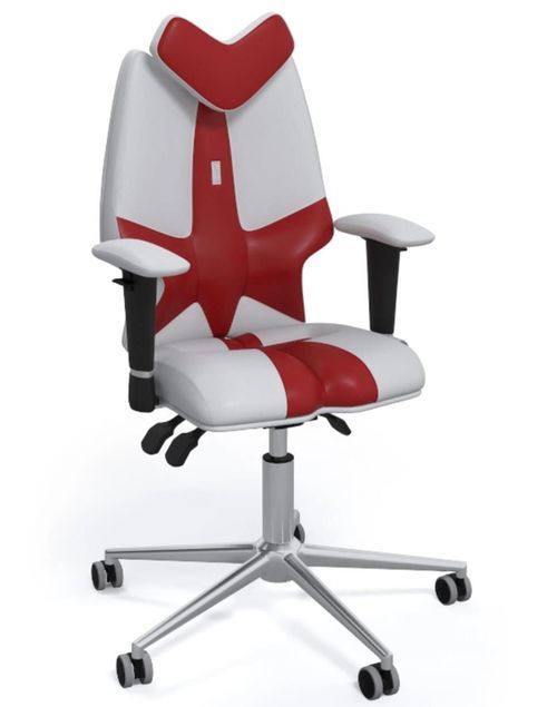 купить Офисное кресло Kulik System Fly White-Red в Кишинёве 