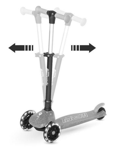 cumpără Trotinetă Qplay Sparkling Nude Pink în Chișinău 