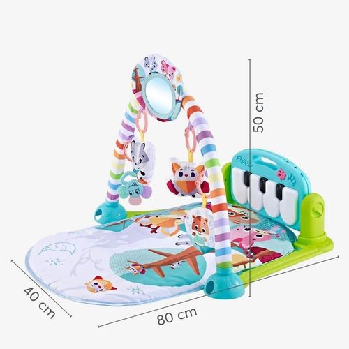 купить Коврик игровой Kikka Boo 31201010238 Salteluta de joaca Piano Pink Forest в Кишинёве 