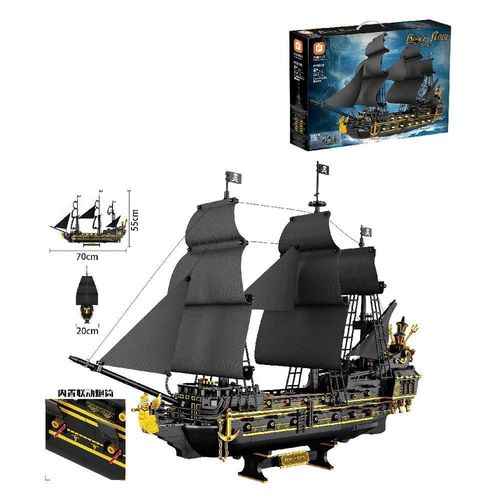 cumpără Set de construcție Richi (80254) Corabie 2076pcs în Chișinău 