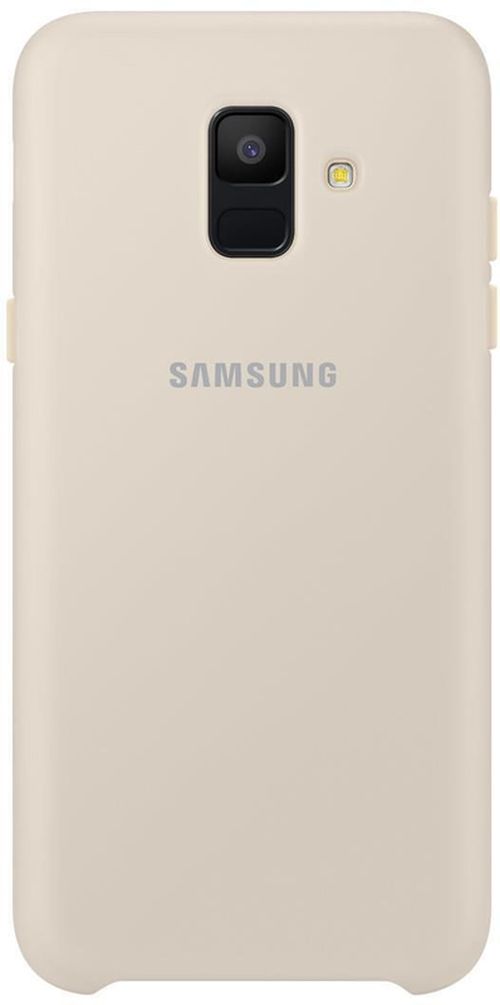 cumpără Husă pentru smartphone Samsung EF-PA600, Galaxy A6, Dual Layer Cover, Gold în Chișinău 