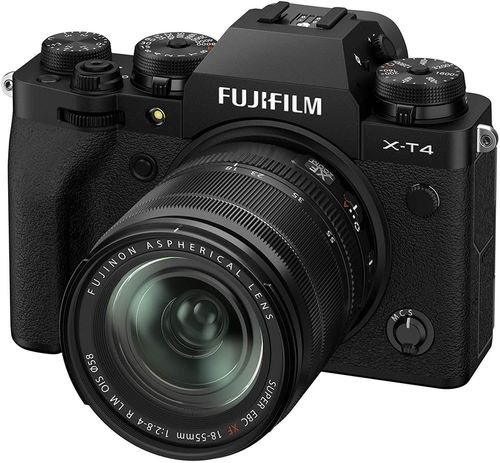 cumpără Aparat foto mirrorless FujiFilm X-T4 black/XF18-55mm Kit în Chișinău 