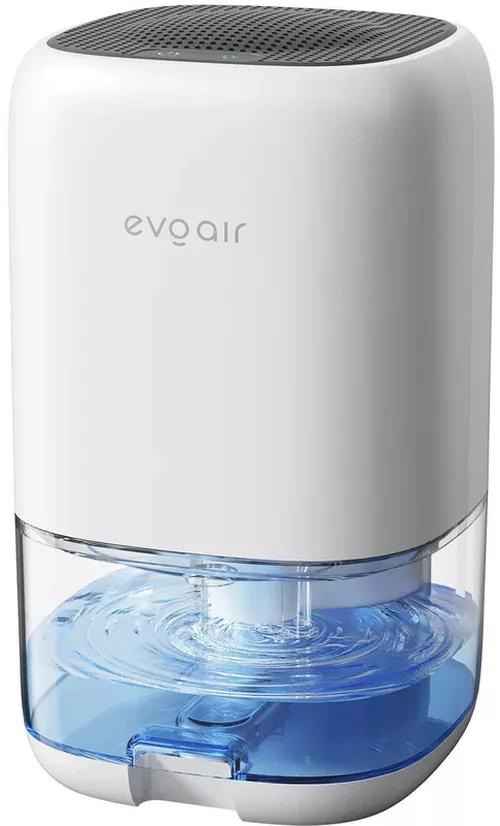 купить Осушитель воздуха EvoAir HUMIX300, 300ml/24h, Silentios, Lumina Ambientala în 7 culori, Alb в Кишинёве 