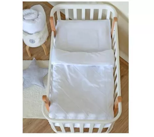 cumpără Lenjerie de pat pentru copii Veres 153.2.31 Сменная постель Флоренс белая (90x110/40x60) (3ед.) în Chișinău 