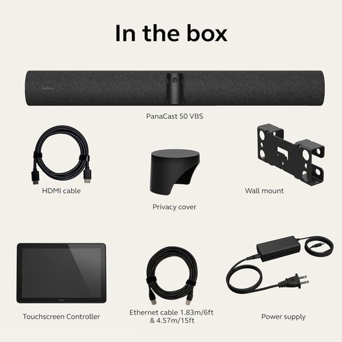 cumpără Cameră web Jabra 8500-231 PanaCast 50 Video Bar System, UC VB & TC, EMEA Charger-C în Chișinău 