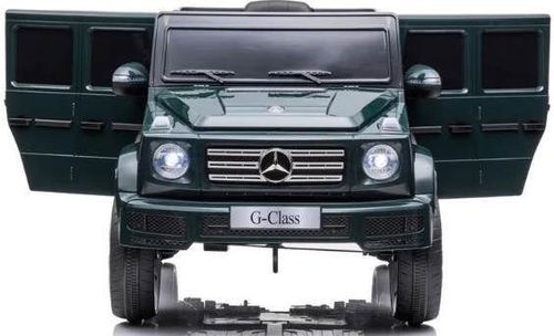 cumpără Mașină electrică pentru copii Kids car 8010268-2R_Green Mercedes-Benz G 500, 12V7AH, scaune din piele în Chișinău 