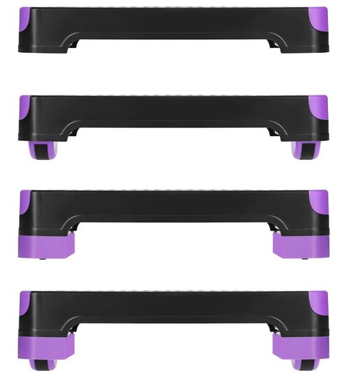 купить Степ платформа HMS 9450 Step aerobic 67x27cm, h=10/15cm (max.180kg) AS008M (17-44-028) в Кишинёве 