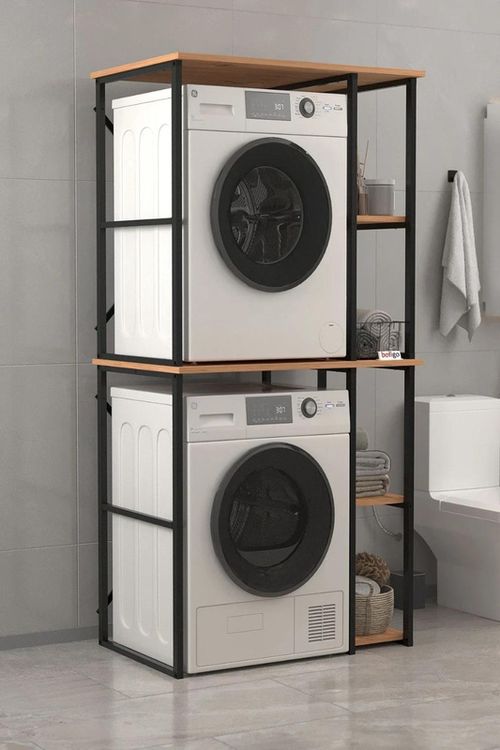 купить Полка для ванной Bofigo 12-38-02 Pine (полка для стиральной машины) в Кишинёве 