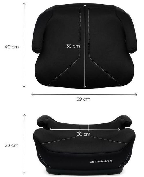 купить Автокресло KinderKraft KCIBOO02BLK0000 I-Boost 2 I-Size 135-150cm Black в Кишинёве 
