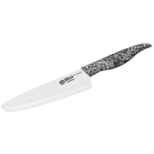 cumpără Cuțit Samura INCA Chef, lama zirconia ceramic alb 187mm (SIN-0085W) în Chișinău 