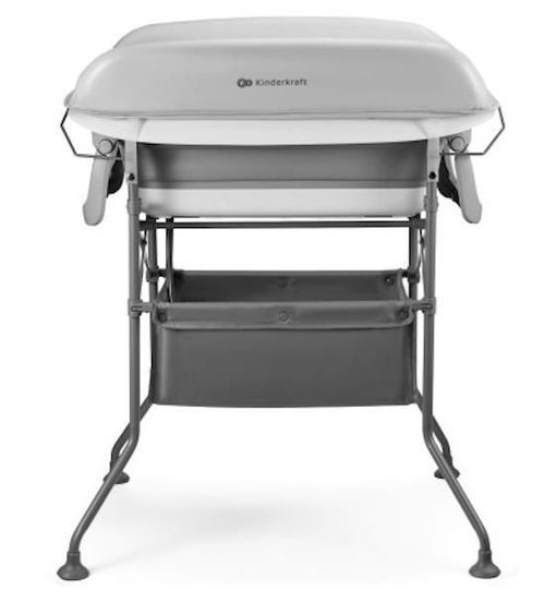 cumpără Cădiță KinderKraft KABUBB00GRY0000 Bubbly grey (ванночка-пеленальный столик) în Chișinău 