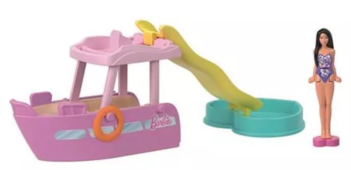 купить Домик для кукол Mattel HYF38 Кукла Mini Barbieland в Кишинёве 