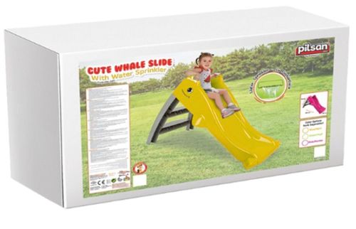 купить Горка Pilsan 06227Yellow Balenă drăguță cu stropitoare de apă, galben в Кишинёве 