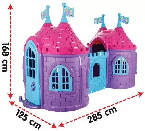 cumpără Complex de joacă pentru copii Pilsan 07964 Castel cu două turnuri (disponibil în 2 culori) în Chișinău 