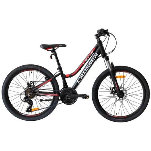 купить Велосипед Crosser LEVIN 26-4036-21-13 Black/Red в Кишинёве 