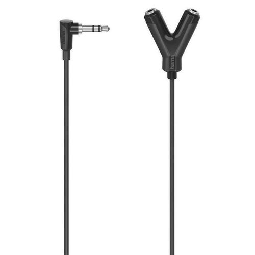 cumpără Cablu pentru AV Hama 205190 Audio Adapter, 3.5 mm Jack Plug - 2 x 3.5 mm Jack în Chișinău 