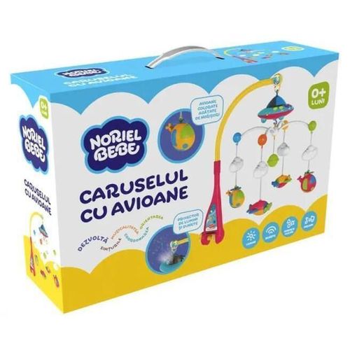 купить Карусель для кроватки Noriel INT1196 Carusel сu Avioane в Кишинёве 