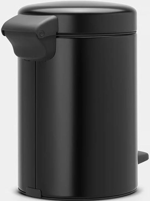 купить Урна для мусора Brabantia 11 33 21 NewIcon 3L, Matt Black в Кишинёве 
