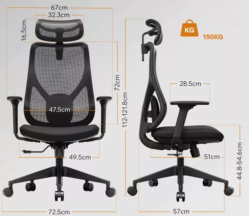 купить Офисное кресло Sense7 Moyo Black в Кишинёве 