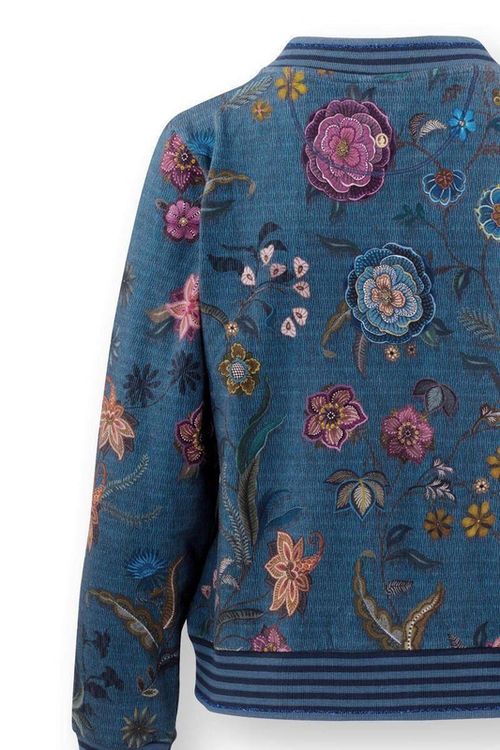 купить Домашний текстиль Pip Studio 51.515.154 Nicos Jacket Coco Flower Blue M Blue в Кишинёве 