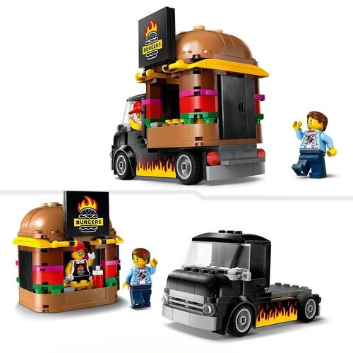купить Конструктор Lego 60404 City Camion cu burgeri в Кишинёве 