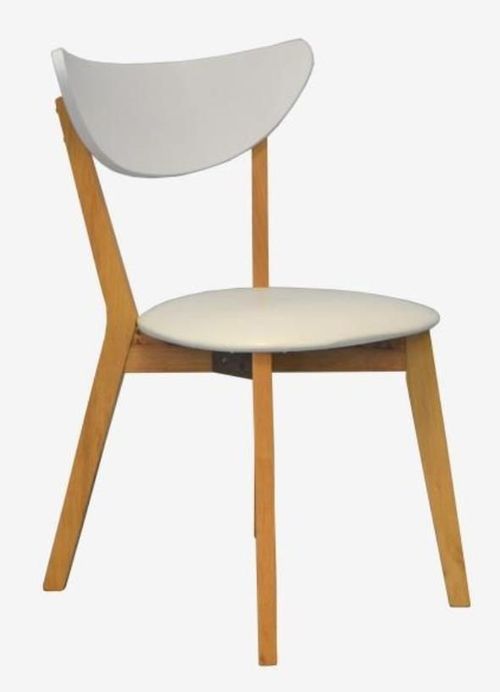 cumpără Set masă și scaune Evelin di Costacurta стол Raffles Round White Bella beech + 4 стула Cameroon White/Bella beech în Chișinău 