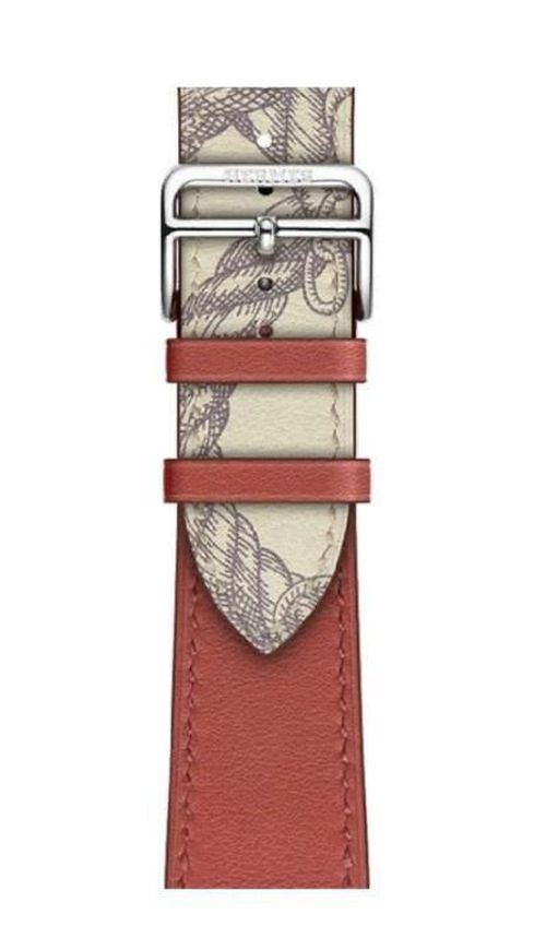 купить Ремешок VPG Rhea Series Real Leather IWatch Strap 38/40/41mm Brique в Кишинёве 