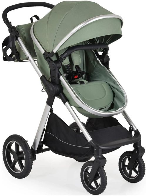 cumpără Сărucior pentru copii Moni Alina Dark Green, 3in1 transformabil în Chișinău 
