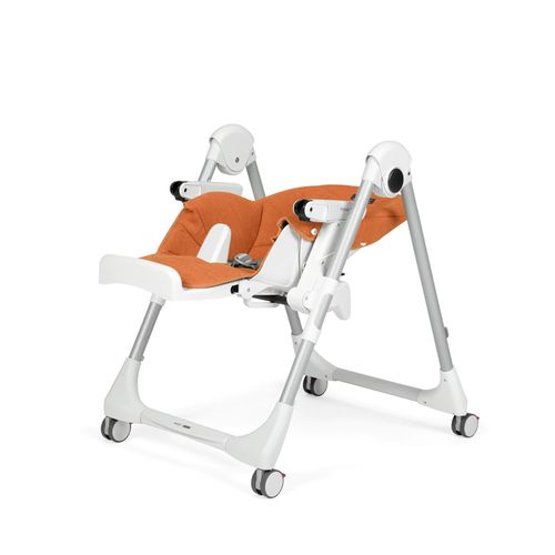 Scaun de masa Peg Perego Prima Pappa Follow Me Wonder Orange 