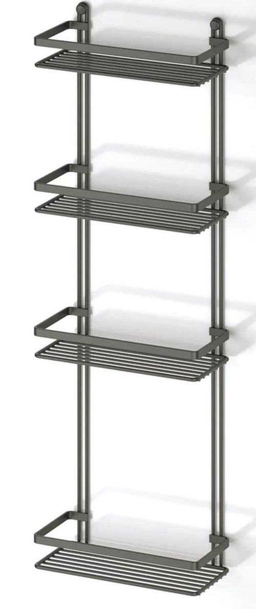 купить Полка для ванной Teknotel ES060caf Raft 4 niveluri 20x27x76cm, metal cupru в Кишинёве 