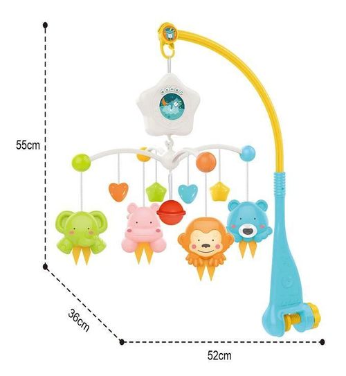 купить Карусель для кроватки Huanger (78683) HE0307 в Кишинёве 