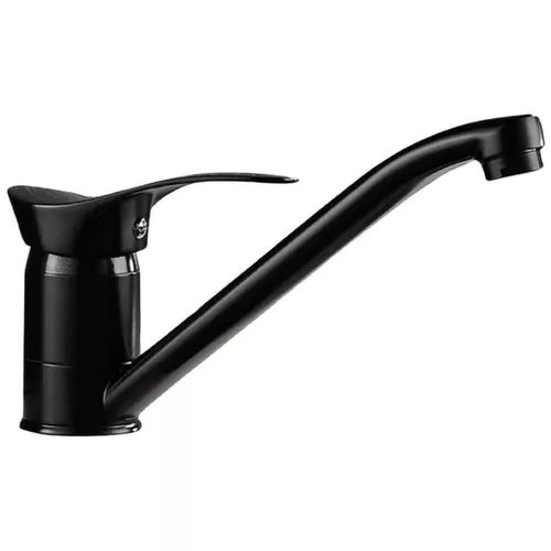 купить Смеситель кухонный Sandy 49184 Nobilis cu pipa Clasic, lunga, negru ma в Кишинёве 