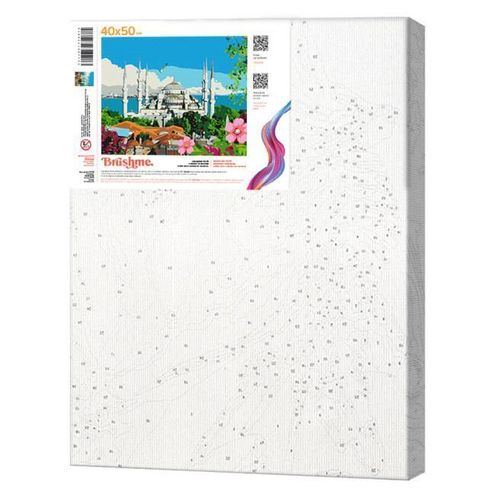 cumpără Tablou pe numere BrushMe BS51586 Pictura pe numere 40x50cm Eco Istanbul de vara în Chișinău 