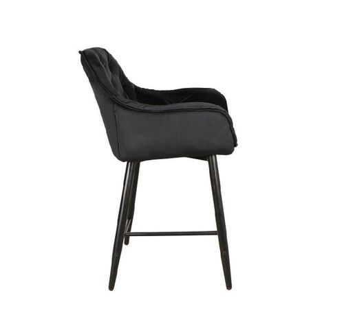 cumpără Scaun de bar Signal Cherry H-2 velvet czarny bluvel 19/ metal în Chișinău 